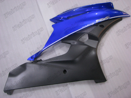 2006 2007 Yamaha YZF-R6 body panels blue and black