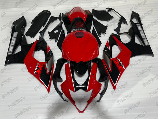 2005 2006 Suzuki GSXR1000 K5 K6 original replacement fairings red_black