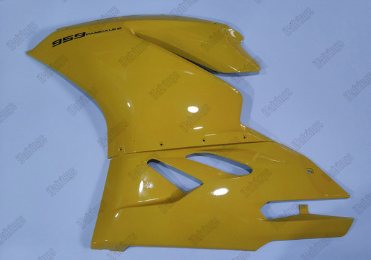 Ducati 899 1199 Panigale yellow plastic kit