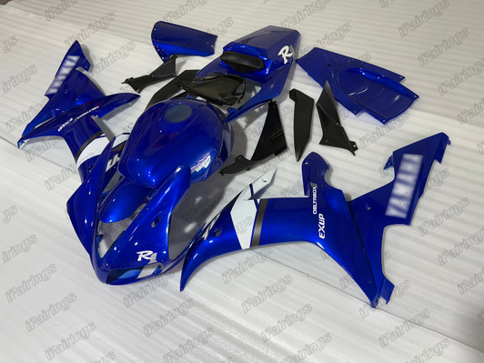 2002 2003 Yamaha YZF-R1 candy blue fairing kit