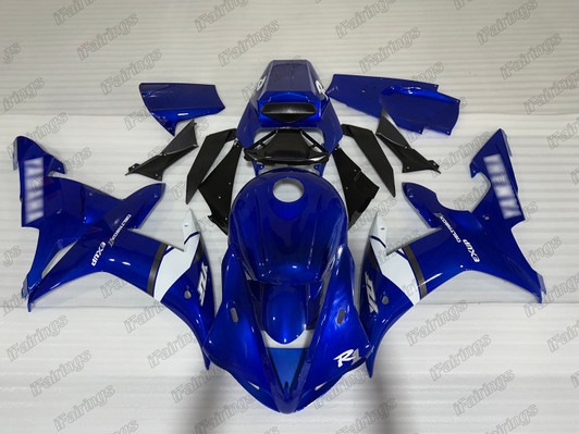2002 2003 Yamaha YZF-R1 candy blue bodywork