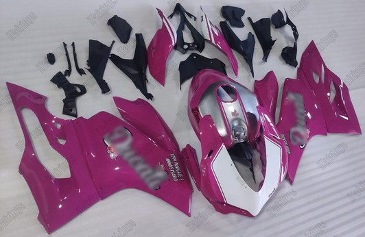 Ducati 959 1299 Panigale custom pink body kit