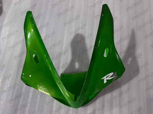 2002 2003 Yamaha YZF-R1 candy apple green front upepr cowl