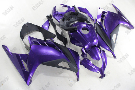 Kawasaki Ninja 300 ZX-300 EX-300 candy purple body kit