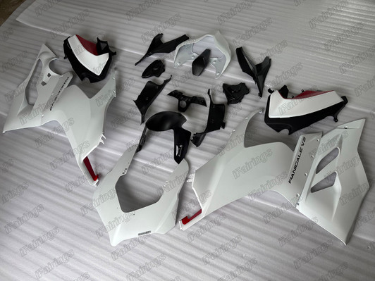 2020 2021 2022 2023 2024 Ducati Panigale V2 Arctic White fairings
