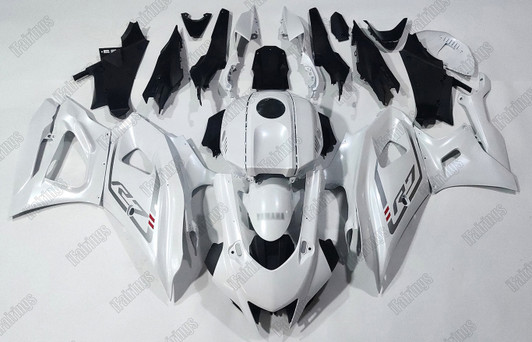 2022 2023 2024 Yamaha YZF-R7 pearl brilliant white cowling