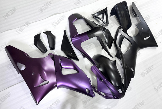 2000 2001 Yamaha YZF-R1 original fairing replacement purple_black
