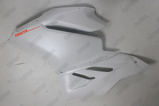 Ducati 899 1199 Panigale matte white plastic kit
