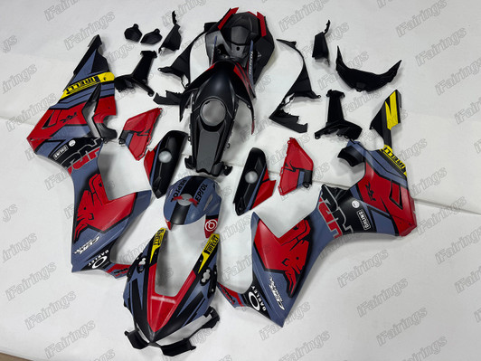 2017 2018 2019 2020 2021 2022 2023 2024 2025 Honda CBR1000RR Fireblade SP Bull graphic fairing kit.