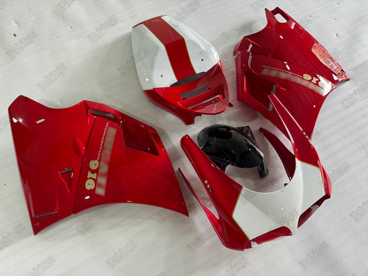 Ducati 748/916/996/998 factory bodywork in red_black