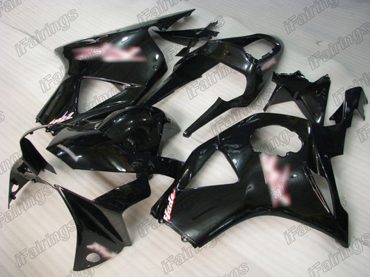Honda CBR900RR CBR954RR gloss black fairing kit Honda CBR900RR CBR954RR gloss black fairing kit