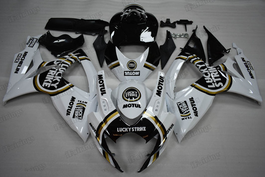 2006 2007 Suzuki GSXR600/750 lucky strike replica fairing kit