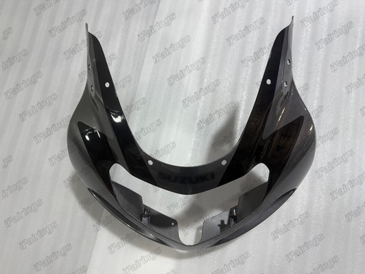 2000 2001 2002 Suzuki GSX-R1000 K1 K2 gray silver and black cowling