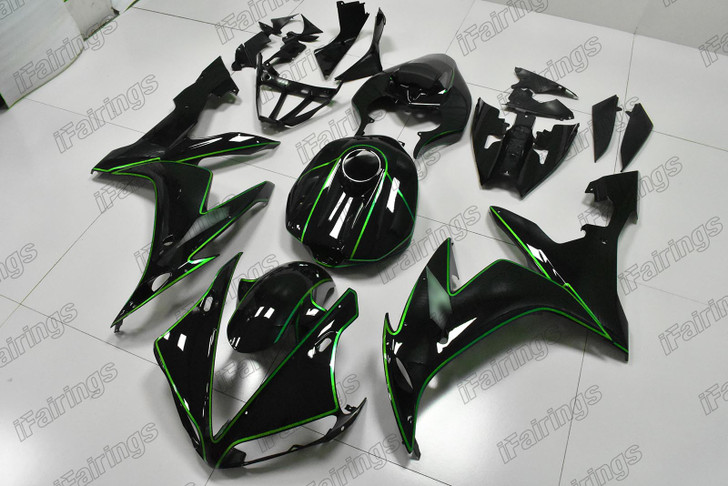 2004 2005 2006 Yamaha YZF-R1 gloss black fairing kit