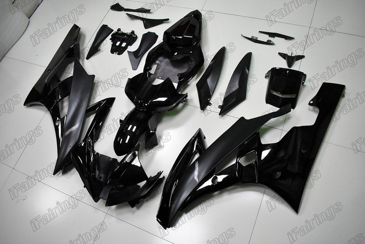 2006 2007 Yamaha YZF-R6 black fairing kit