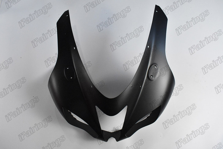 2007 2008 Kawasaki Ninja ZX-6R ZX-6RR 636 matte black headlight fairing cowling