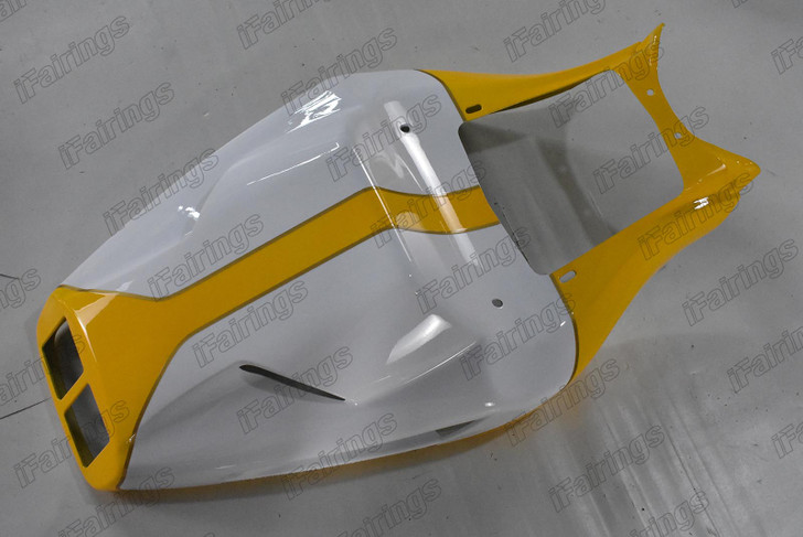 Ducati 748 916 996 998 tail fairing in yellow and white