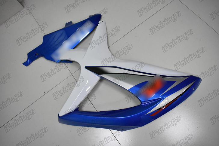 2008 2009 2010 Suzuki GSXR600 GSXR750 cowling blue and white
