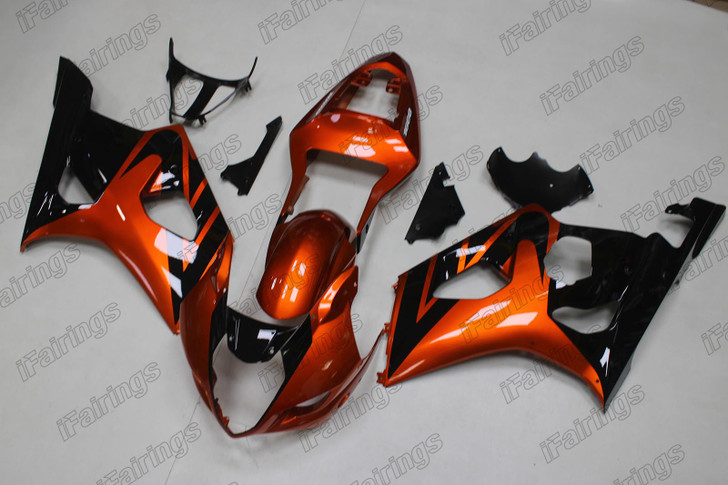 2003 2004 Suzuki GSXR1000 K3 K4 orange and black fairing