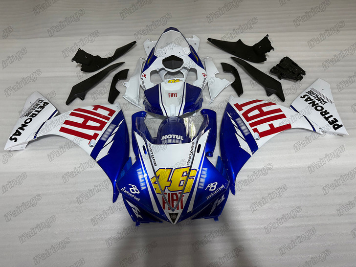 2009 2010 2011 Yamaha YZF-R1 Rossi Fiat bodywork