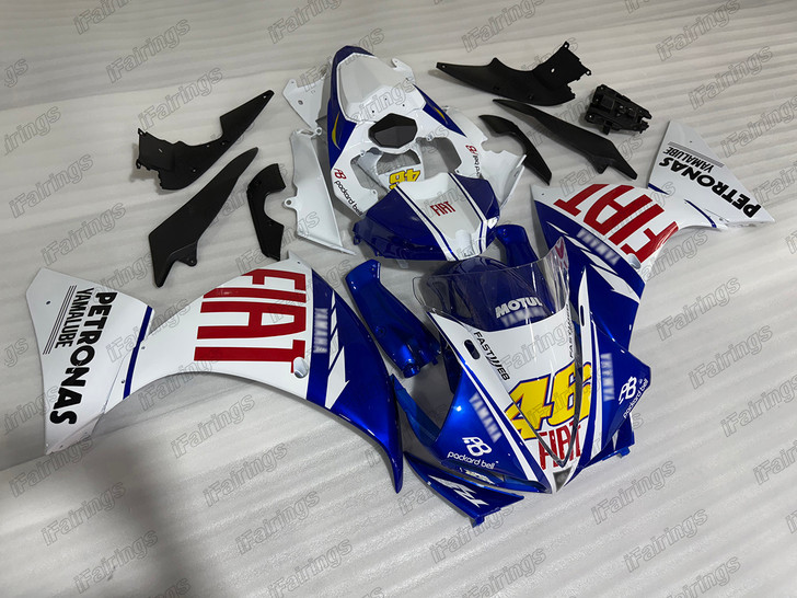 2009 2010 2011 Yamaha YZF-R1 Rossi Fiat body kit