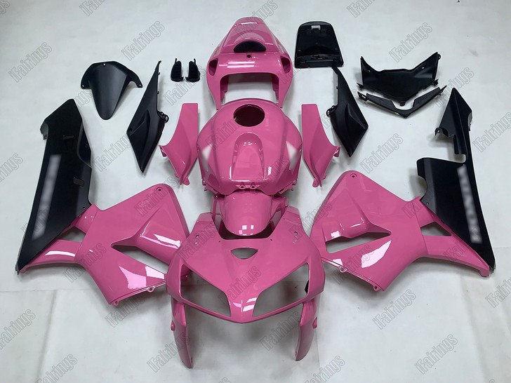 2005 2006 Honda CBR600RR pink_black bodywork