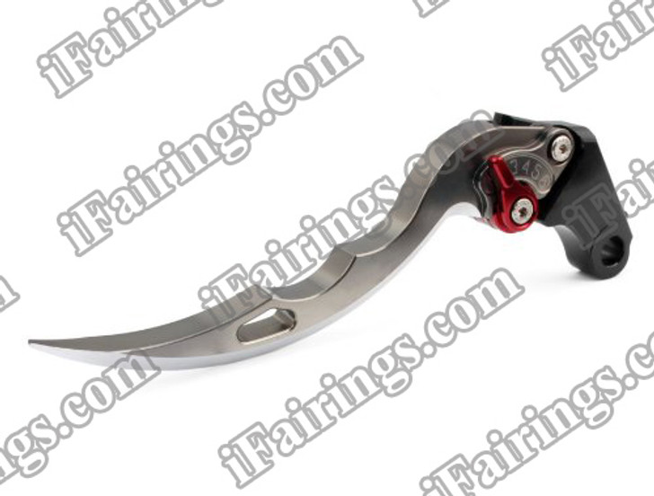 Grey CNC blade brake & clutch levers for Honda CBR600RR 2005 2006(F-29/Y-688H). Our levers are designed as a direct 
replacement of the stock levers but more benefit over the stock ones