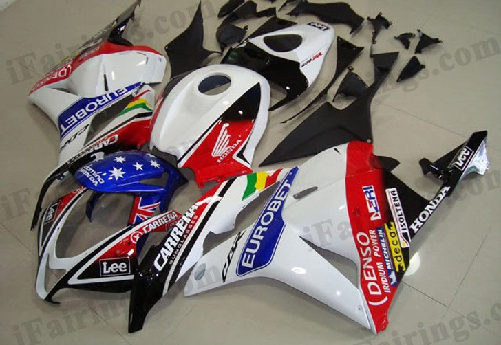 Eurobet graphic fairings for Honda CBR600RR, Eurobet MotoGP fairings for Honda CBR600RR.