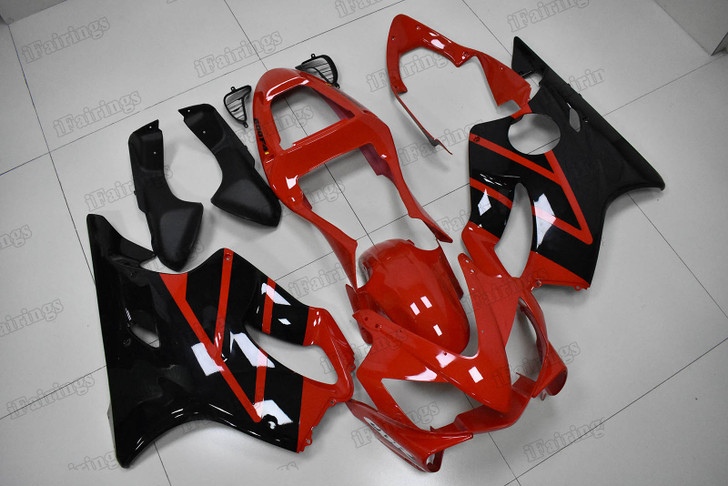 2001 2002 2003 Honda CBR600F4i red and black fairing
