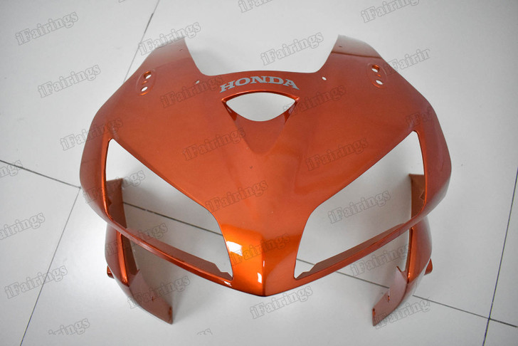 2005 2006 Honda CBR600RR F5 front upper fairing orange