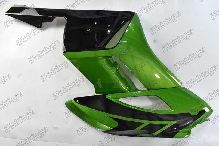 2004 2005 Honda CBR1000RR Fireblade cowling candy green and gloss black