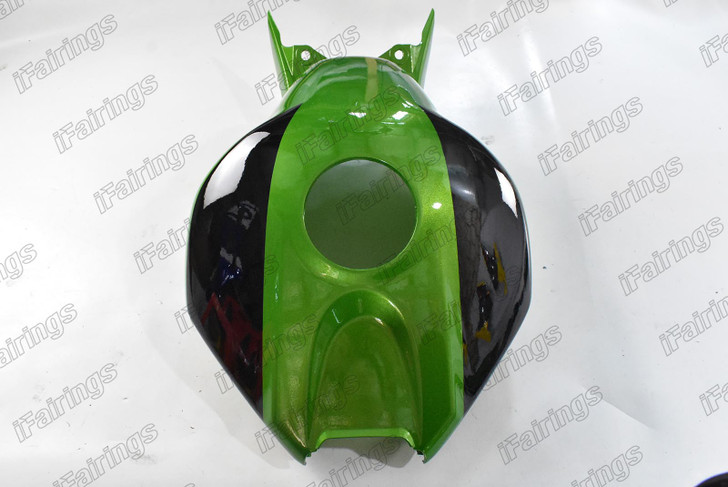 2004 2005 Honda CBR1000RR Fireblade tank cover fairing candy green and black