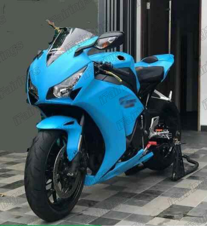 2012 2013 2014 2015 2016 Honda CBR1000RR plain blue fairing, 2012 2013 2014 2015 2016 Honda CBR1000RR solid blue fairing, 2012 2013 2014 2015 2016 Honda CBR1000RR pure blue body kit.