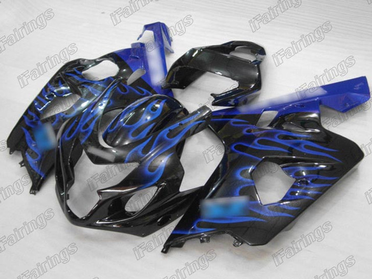 2004 2005 Suzuki GSXR 600/750 blue flame fairing