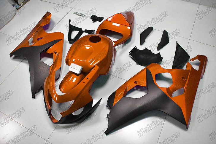 2004 2005 Suzuki GSXR 600/750 orange and black fairing