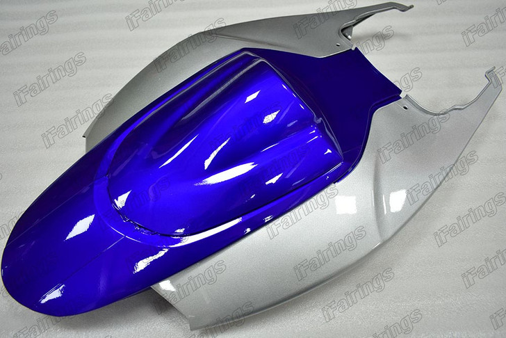 2006 2007 Suzuki GSXR 600/750 tail fairing blue and silver