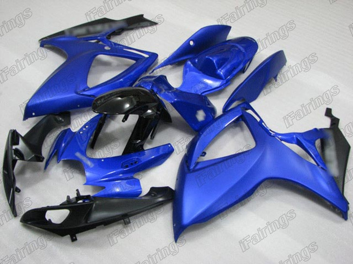 2006 2007 Suzuki GSXR 600/750 blue and black fairing