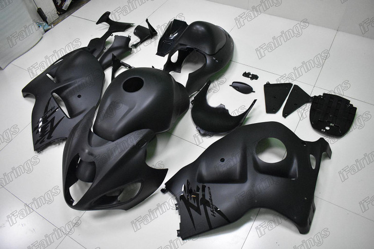 1999 to 2007 Suzuki Hayabusa GSX1300R matte black fairing