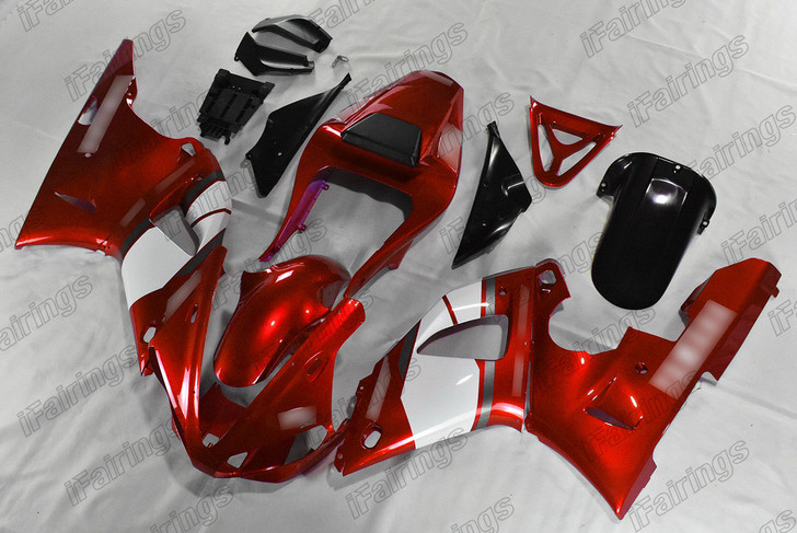 2000 2001 Yamaha YZF-R1 candy red fairing