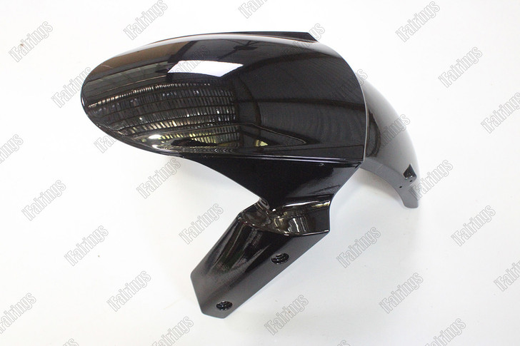 2009 2010 2011 2012 Kawasaki Ninja ZX-6R 636  black fender