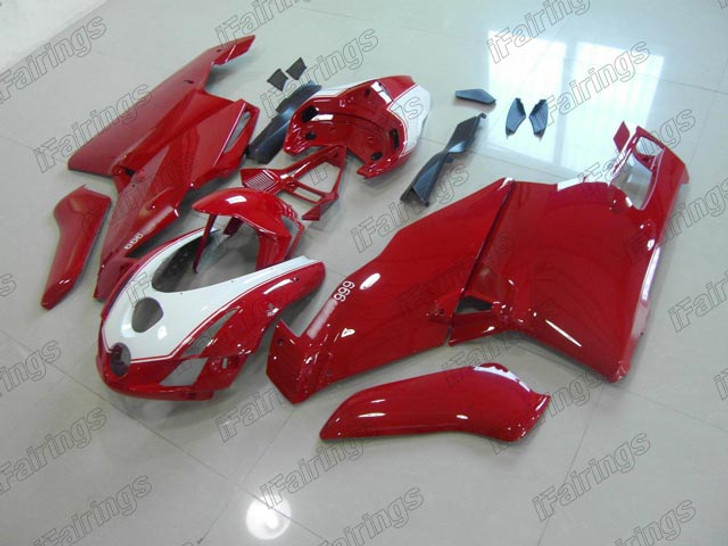 2003 2004 Ducati 749 999 original fairing red and white color