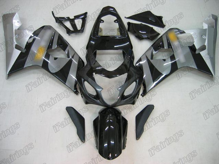 2004 2005 Suzuki GSXR 600/750 black and gray fairing