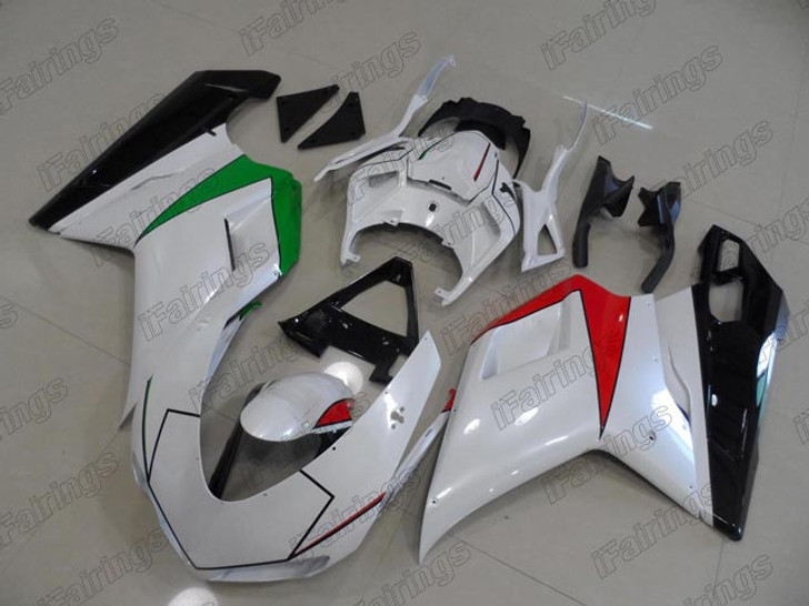 Ducati 848 1098 1198 Tricolore fairing