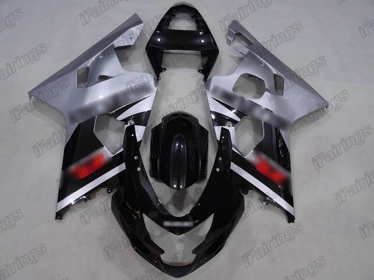2004 2005 Suzuki GSXR 600/750 OEM Fairing black and silver