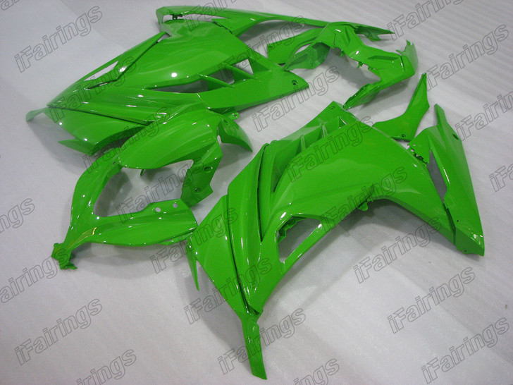 Kawasaki Ninja 300 ZX-300 EX-300 green fairings