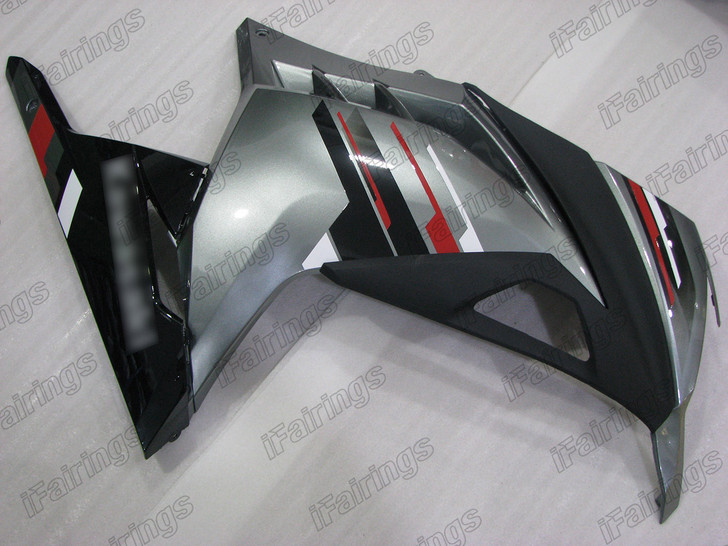 Kawasaki Ninja 300 ZX-300 EX-300 black and silver plastic kit