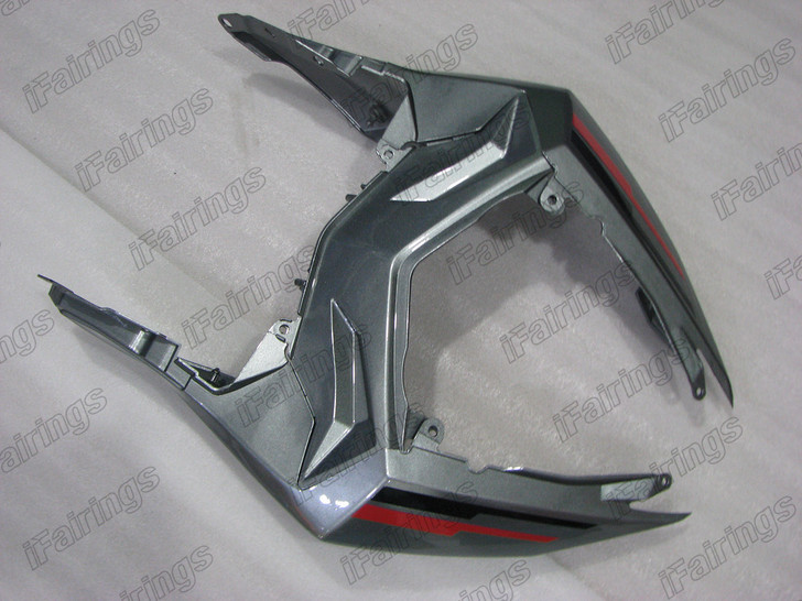 Kawasaki Ninja 300 ZX-300 EX-300 black and silver tail fairings