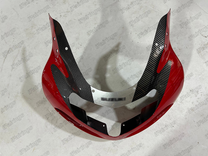 2000 2001 2002 Suzuki GSX-R1000 custom cowling red/carbon fiber