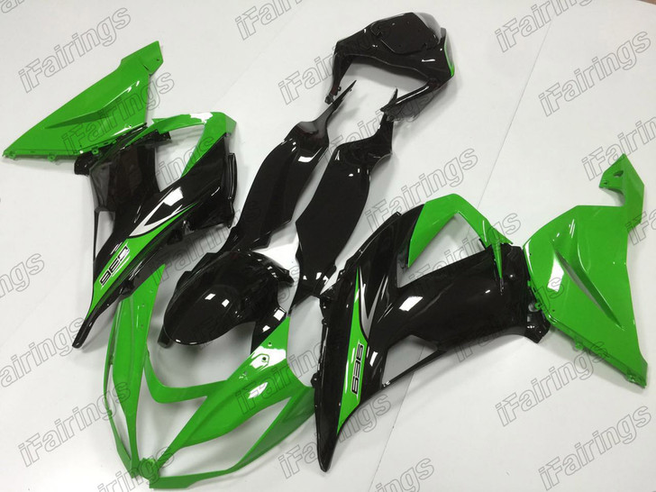 2013 2014 2015 2016 2017 2018 Kawasaki Ninja ZX6R ZX6RR OEM fairings green and black