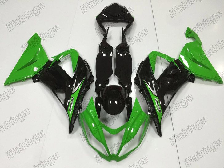 2013 2014 2015 2016 2017 2018 Kawasaki Ninja ZX6R ZX6RR original fairing green and black